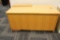 Large Blonde Wood Desk - S