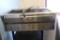 Commercial Grill/Broiler, Deep Fryer, & Plastic Rolling Cart - A1