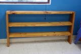 (2) Skinny Wood Shelves - A4