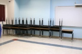 (17) Student Desks, Metal Desks, Tables, & Educational Activity Supplies - B3
