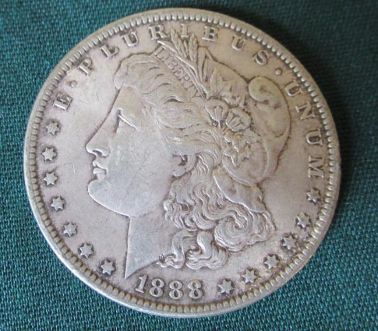 1888 Morgan Silver Dollar - M