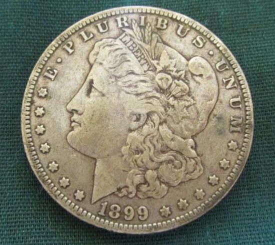 1899-O Morgan Silver Dollar - M