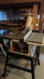 Delta Shopmaster Table Saw & Misc. Wood Pile  - BM