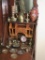 Brass, Ceramic, Iridescent Glass Collectibles - FF-3