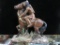 Handmade Figurine Of Native American On Horse - FF-B