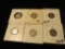 (6) 3 Cent Nickels 1865 - 1870 - S