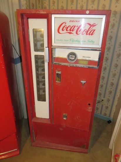 Vintage Cavalier Coca Cola Soda Bottle Dispensing Machine - FF-2