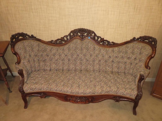 Antique Victorian Style Couch - SF-7