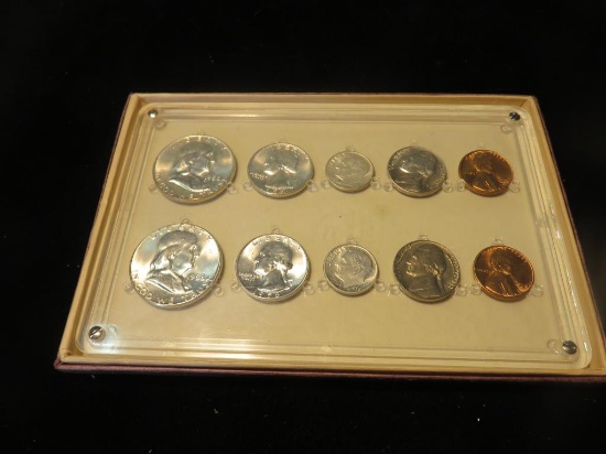 1958 US Mint Set in Plastic - S