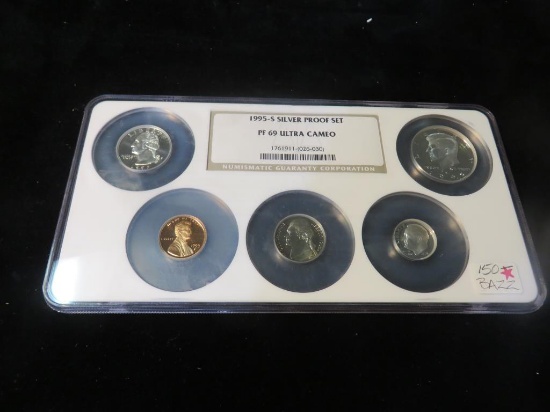 1995 S Silver Proof Set - S