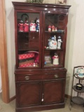 Drexel Dark Wood China Cabinet - FF-3