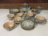 Vintage 23-Piece Dragonware Tea Set - FF-3
