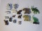 (16) Miniature Elephant Figurines - W