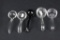 (5) Misc. Mayo Spoons  - W