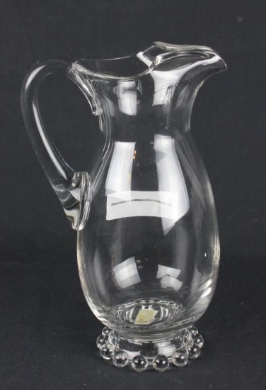 Imperial Glass Candlewick Manhattan Pitcher  - W