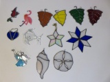 (13)  Suncatchers & Ornaments - W