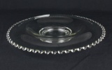 Imperial Glass Candlewick Fountain Console Bowl  - W