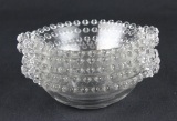 (5) Imperial Glass Candlewick Handled Fruit Bowls  - W