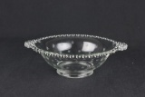 Imperial Glass Candlewick Bowl With Star Etching  - W