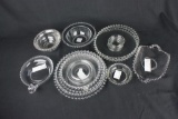 (15) Pieces Imperial Glass Candlewick Dishes  - W