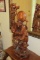 Carved Wood Statuette  - M