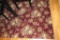 Large Floral Maroon Area Rug  - M