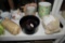 Oriental Rice Bowls With Assorted Ceramic Bowls  - U