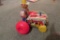 Classic 1961 Fisher Price Pull Toy Tractor - U