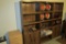 (3) Wood Book Shelves - U