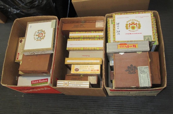 Various Cigar Boxes  - G