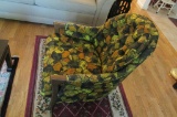 Pair Of 60's Patterned Chairs - M