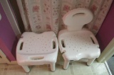 Shower/Tub Chairs With Wheel Chair Cushion