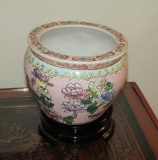 Small Oriental Fishbowl Planter  - M