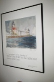 (2) The Box Factory For The Arts 1995 Framed Prints - S