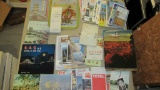 Maps From The 1970's & 1980's With Travel Books - G