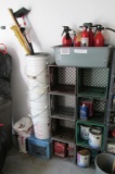 Buckets, Crates, & Fire Extinguishers - G