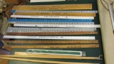 Assorted Classic Yard Sticks, Hanger Sticks, & Extendable Grabbers - G