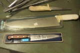 Suisin Inox 150 Sushi Knife & Assorted Cleavers - G