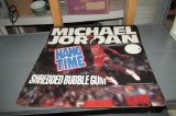 Michael Jordan Hangtime Shredded Bubble Gum Ad - U