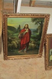 (3) Religious Framed Pictures - U