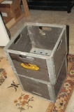 (2)Vintage Milk Crates By United Dairies - U