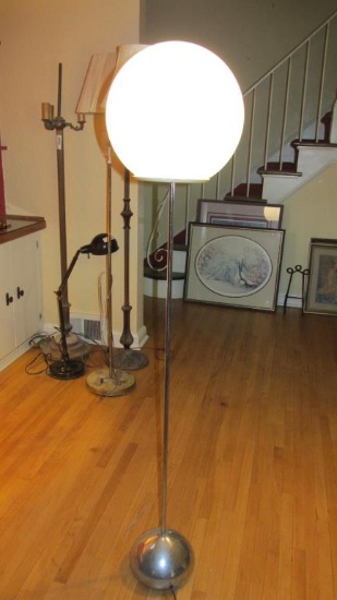 Mid Century Modern Globe Floor Lamp - LR