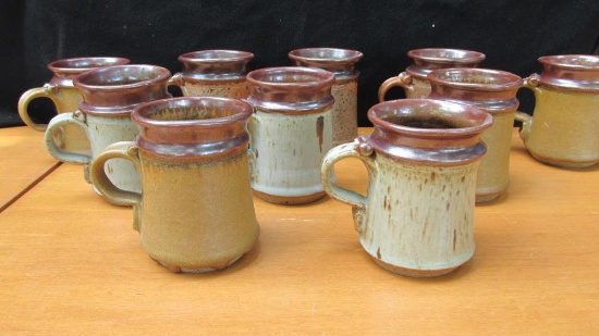 (10) Pottery Cups - G
