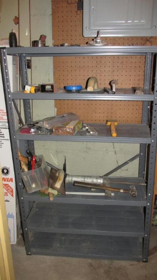 (4) Shelves Of Tools & Shelf - BMC