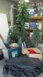 Large Artificial Christmas Trees - G