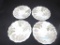 (4) J&G Meakin China Plates - DR