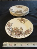 (6) Madalyn W.R.Midwinter China Plates - DR
