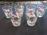 (6) Steeplechase Cocktail Glasses - LR