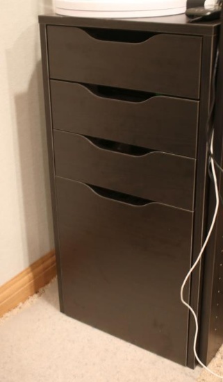 Dark File Cabinet - O