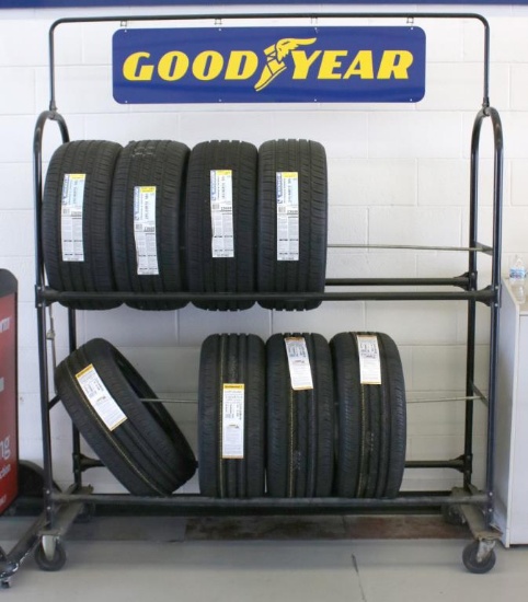 Metal Tire Rack - D